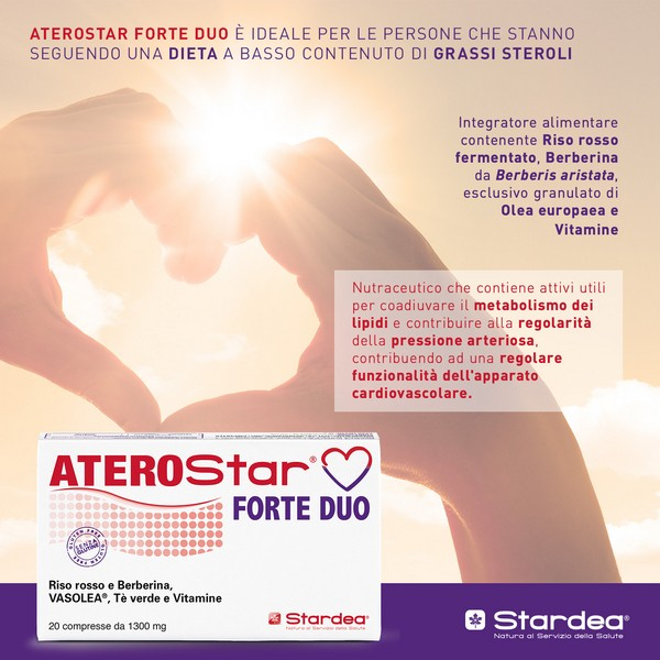 ATEROSTAR FORTE DUO 20CPR ATEROSTAR FORTE DUO 20CPR