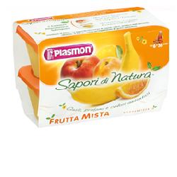 Plasmon Omogeneizzati Di Frutta Sapori Di Natura Frutta Mista 4x100 g +6m Plasmon Omogeneizzati Di Frutta Sapori Di Natura Frutta Mista 4x100 g +6m
