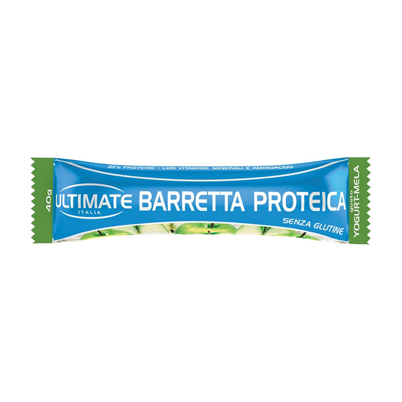 Ultimate Italia - Barretta Proteica Gusto Mela-Yogurt 40 g
