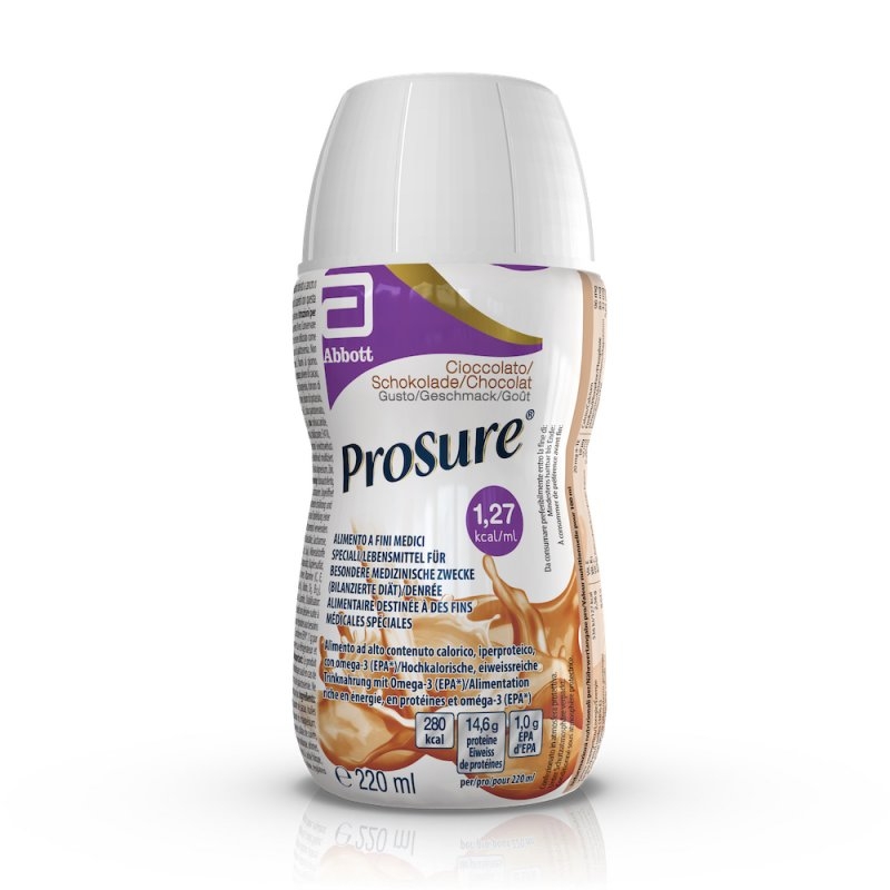 ProSure Integratore Proteico Ipercalorico-Gusto Cioccolato 220ml ProSure Integratore Proteico Ipercalorico-Gusto Cioccolato 220ml