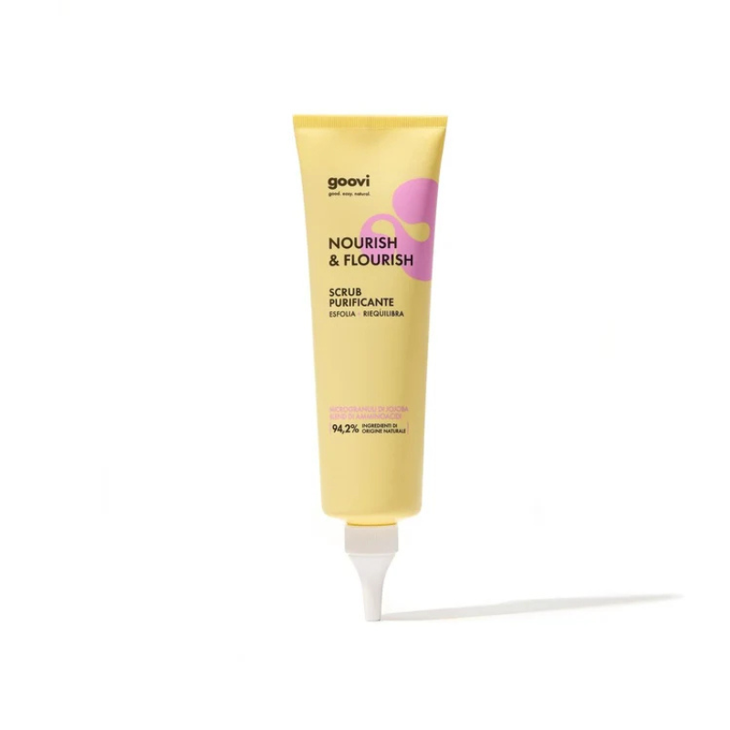 Goovi Nourish & Flourish - Scrub Purificante Pre-Shampoo 150 ml
