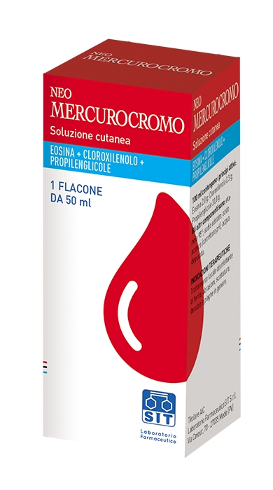 Neomercurocromo Soluzione Disinfettante Flacone 50 ml Neomercurocromo Soluzione Disinfettante Flacone 50 ml
