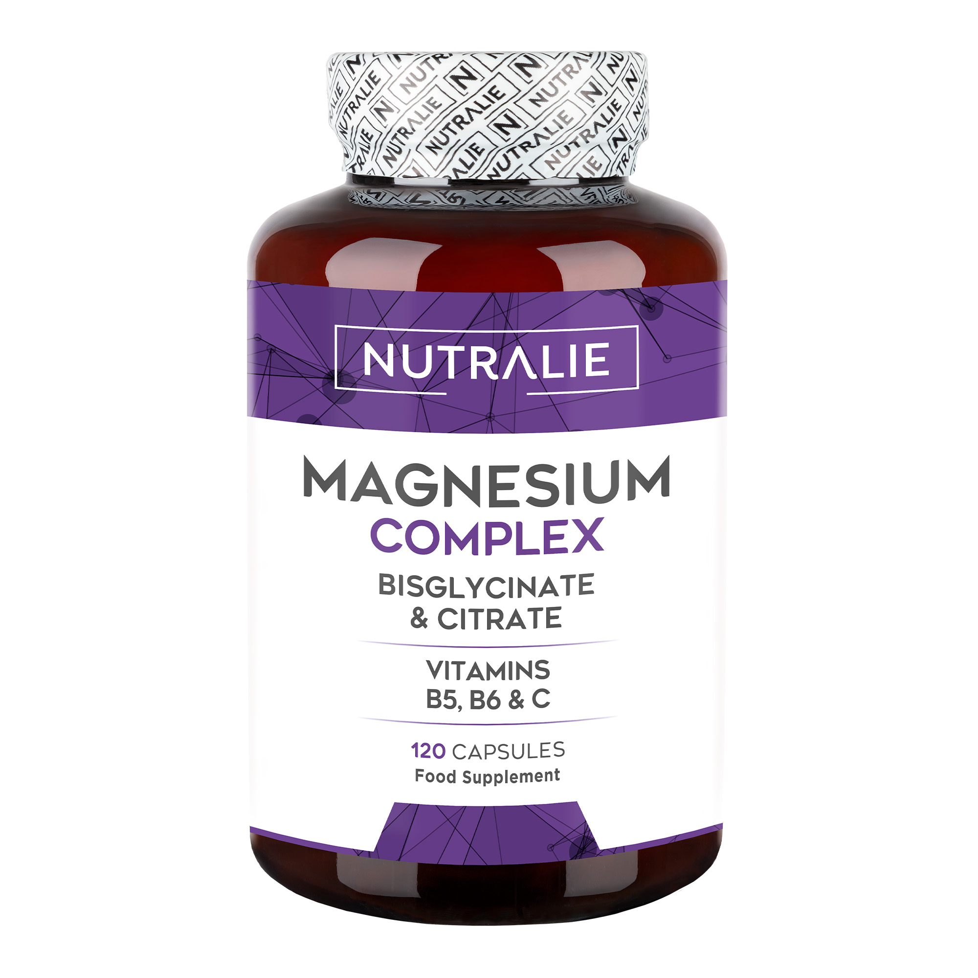 Nutralie Magnesio Complex Bisglicinato e Citrato 120 Capsule