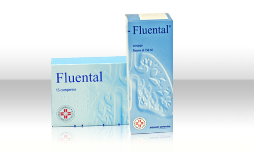 Fluental Adulti 300 mg + 150 mg Paracetamolo 15 Compresse