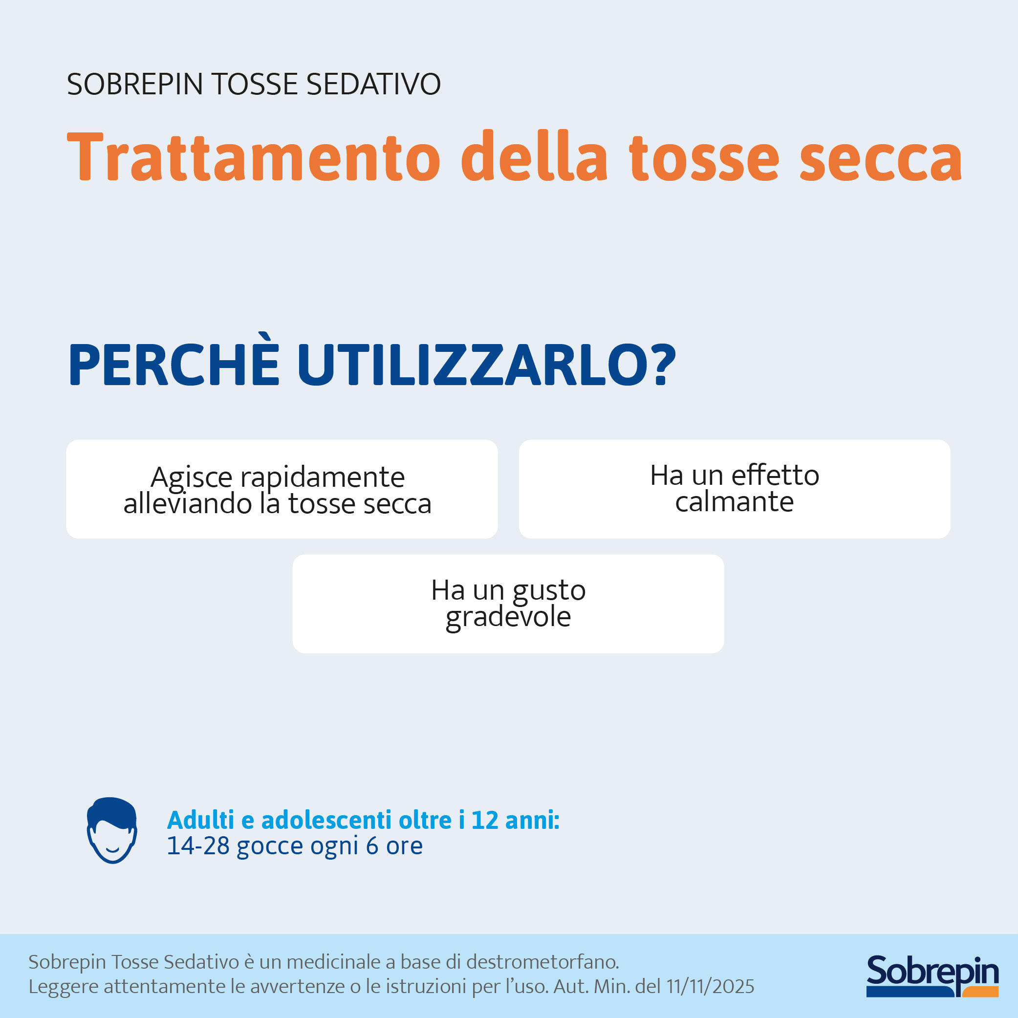 Sobrepin Tosse Secca Sedativo Soluzione Orale 19ML