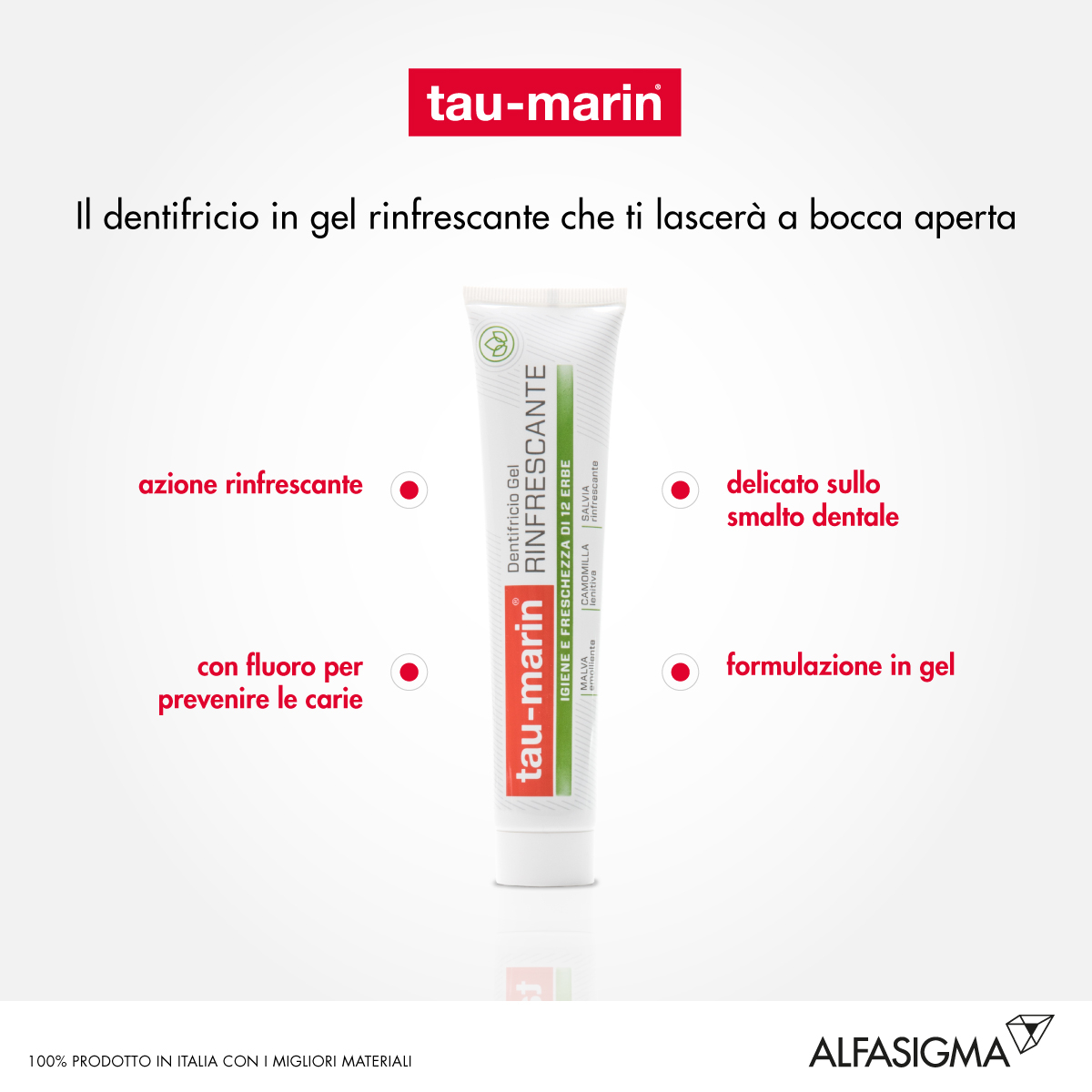 Tau-Marin Dentifricio Rinfrescante Adulti Alle 12 Erbe 75 ml Tau-Marin Dentifricio Rinfrescante Adulti Alle 12 Erbe 75 ml