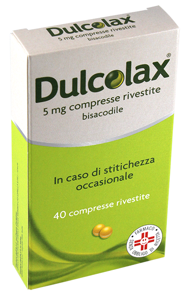DULCOLAX*40CPR RIV 5MG