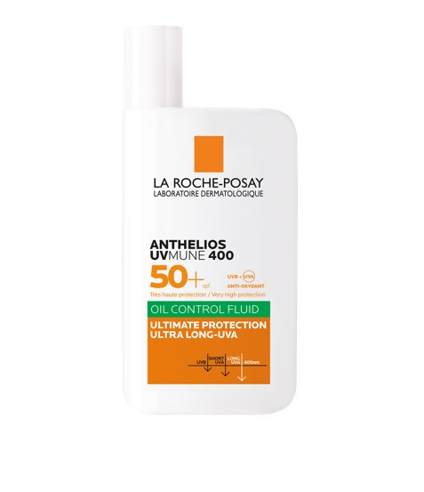 La Roche-Posay - Anthelios Uvmune 400 Fluido Oil Control Colorato SPF50+ Viso 50 ml