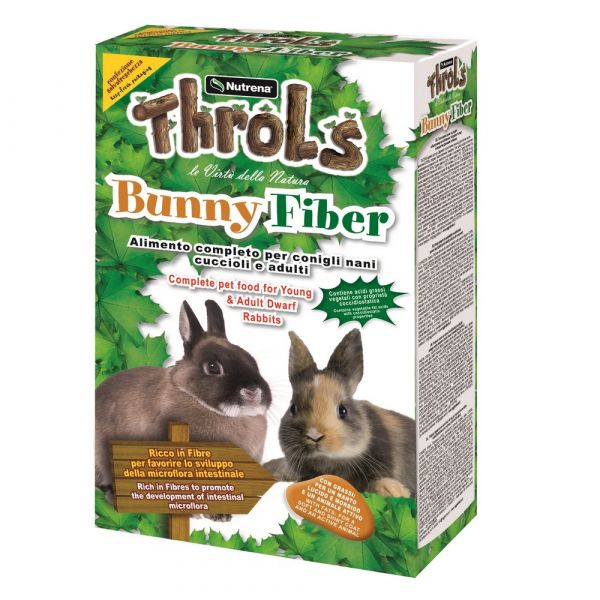 RAGGIO DI SOLE THROLS MANGIME CONIGLI BUNNY FIBER 800GR