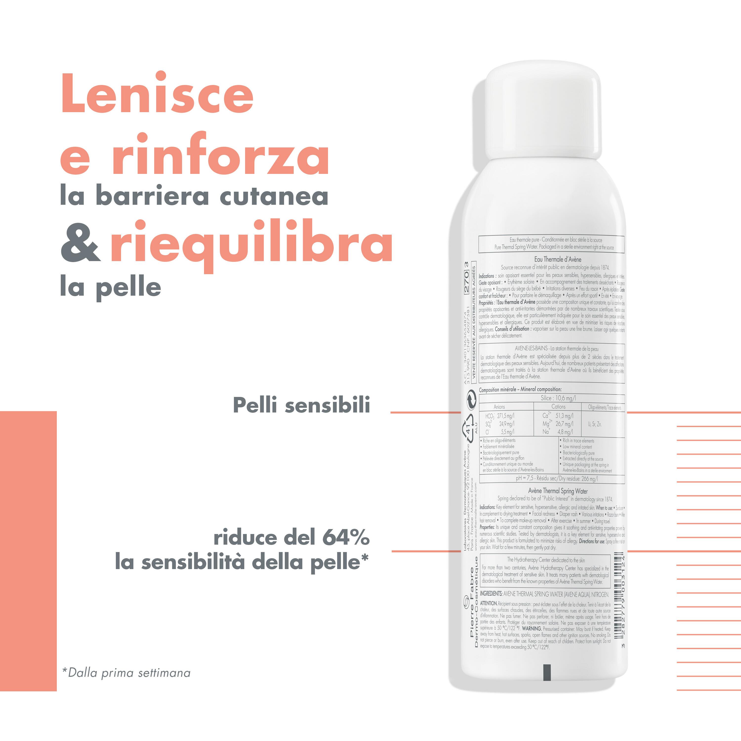 Avène Eau Thermale - Acqua Termale Lenitiva Rinfrescante Spray 150 ml