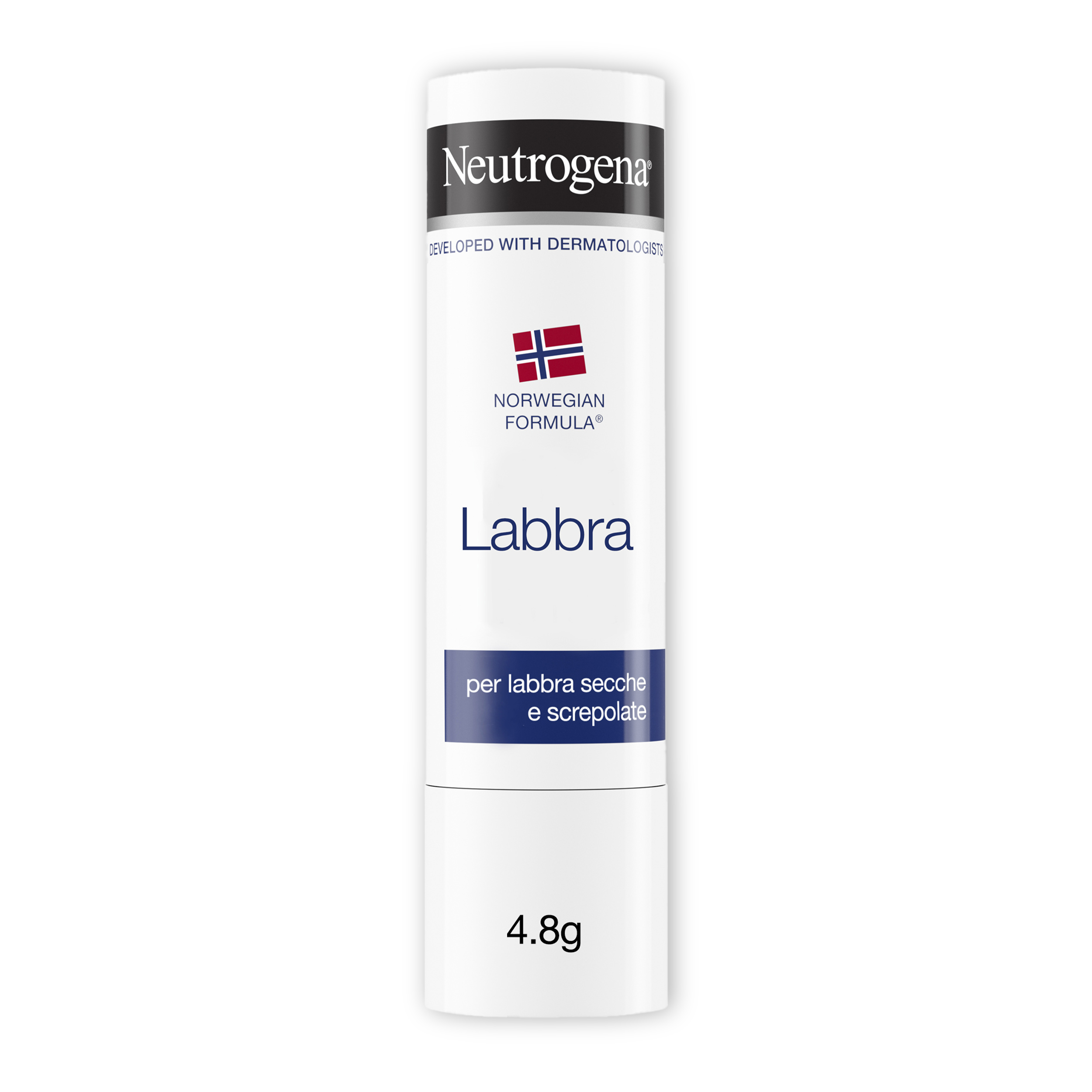 Neutrogena Formula Norvegese Balsamo Labbra Stick 4.8 g, Burrocacao per labbra secche e screpolate Neutrogena Formula Norvegese Balsamo Labbra Stick 4.8 g, Burrocacao per labbra secche e screpolate