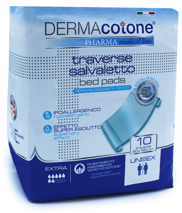 DERMACOTONE Trav.80x180 10pz