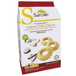 Sarchio Biscotti Saraceno Al Cocco Senza lievito 200 g Sarchio Biscotti Saraceno Al Cocco Senza lievito 200 g