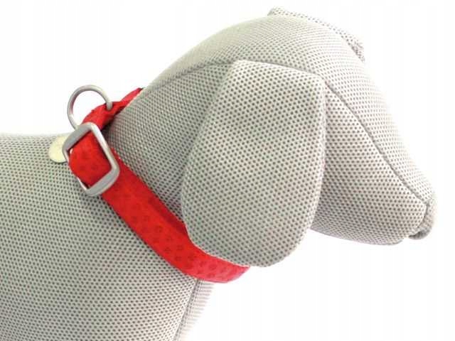 CROCI COLLARE MYLORD SIMILPELLE REGOLABILE ROSSO 25MMx48/70CM (REF. C5079305)