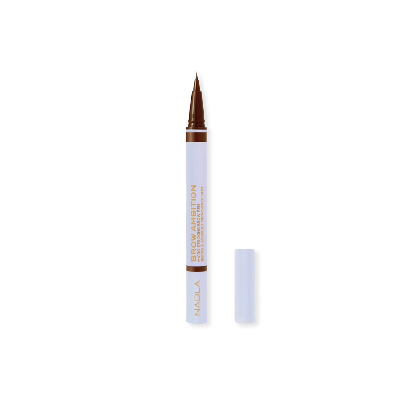 Nabla Brow Ambition - Penna Per Sopracciglia A Lunga Tenuta N.02 Warm Brown
