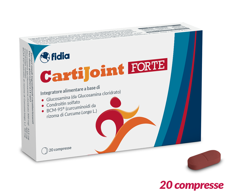 CartiJoint Forte - Integratore per il benessere delle articolazioni - 20 Compresse