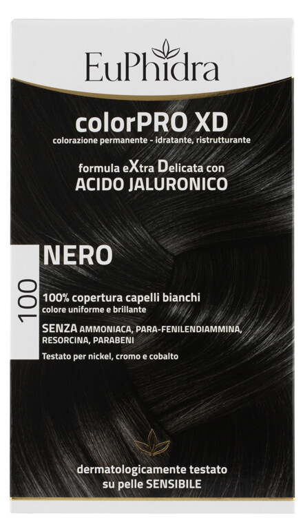 Euphidra ColorPRO XD 100 Nero Tintura Extra Delicata Euphidra ColorPRO XD 100 Nero Tintura Extra Delicata