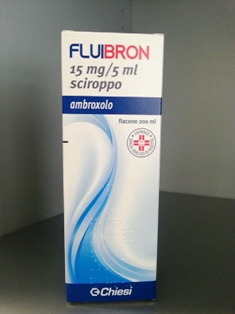 Fluibron Sciroppo Tosse Grassa 15 mg/5 ml Ambroxolo cloridrato 200 ml