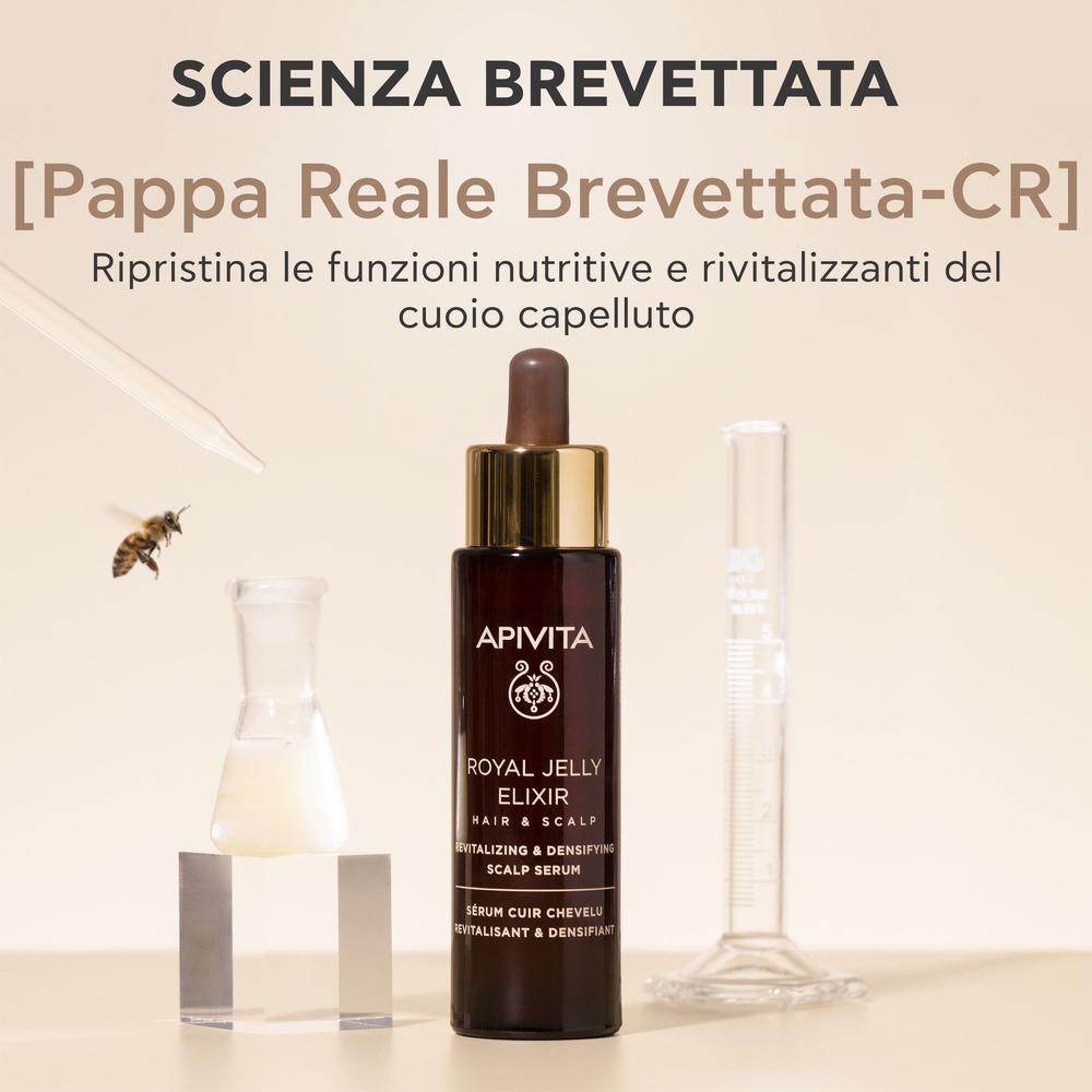 Apivita Royal Jelly Elixir - Siero Rivitalizzante E Volumizzante Per Capelli 50 ml