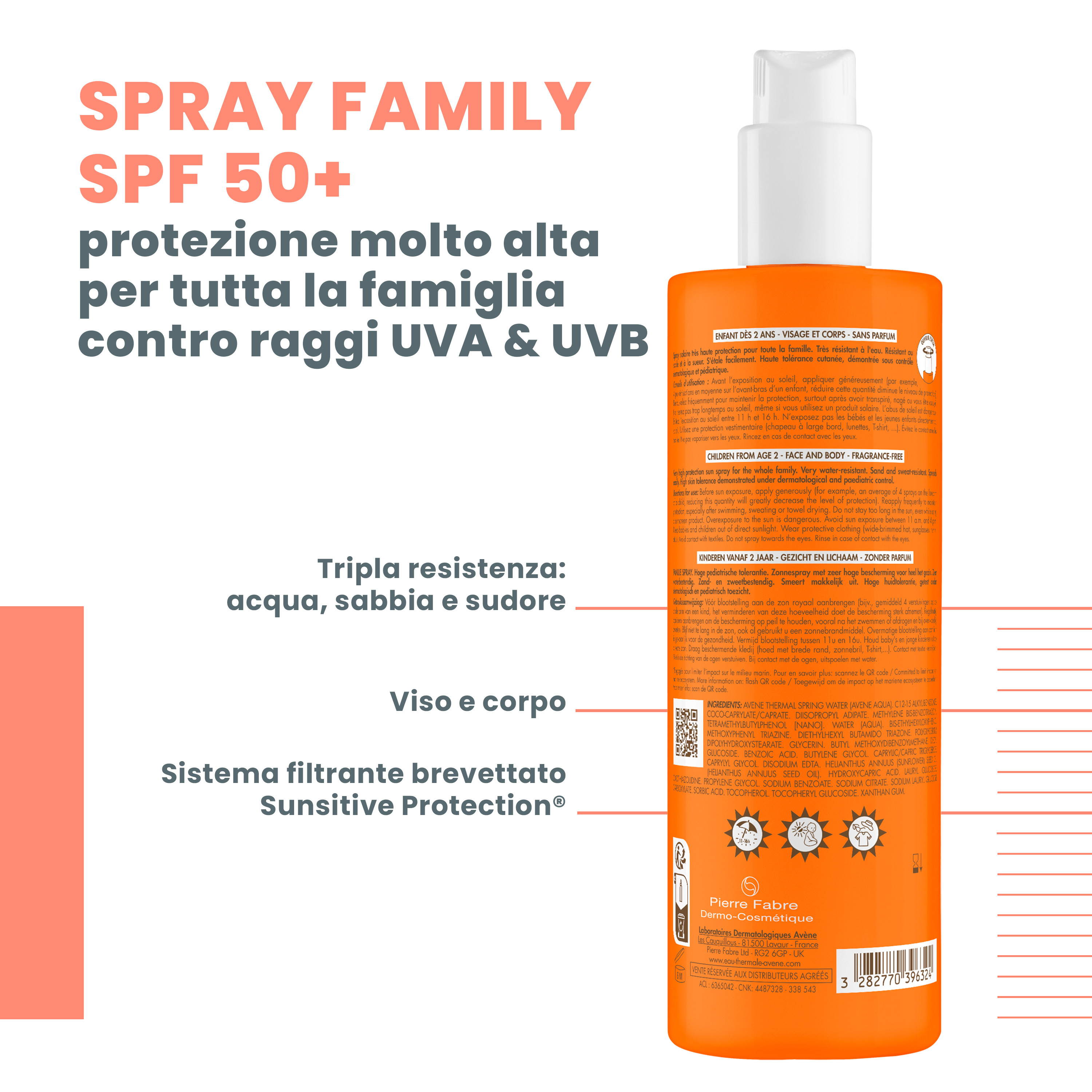 AVENE SOL SPR FAMILY SPF50+ AVENE SOL SPR FAMILY SPF50+