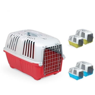 LEOPET TRASPORTINO PRATIKO PORTA FERRO (L) 55x36x36CM