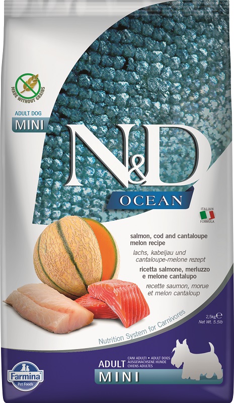 N&D OCE DOG S/M/C AD MI 2,5KG