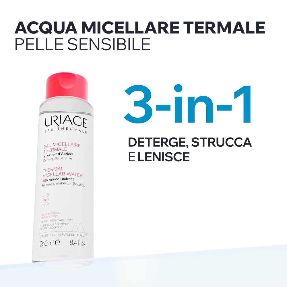 Uriage Eau Thermale - Acqua Micellare Termale Per Pelli Sensibile 100 ml