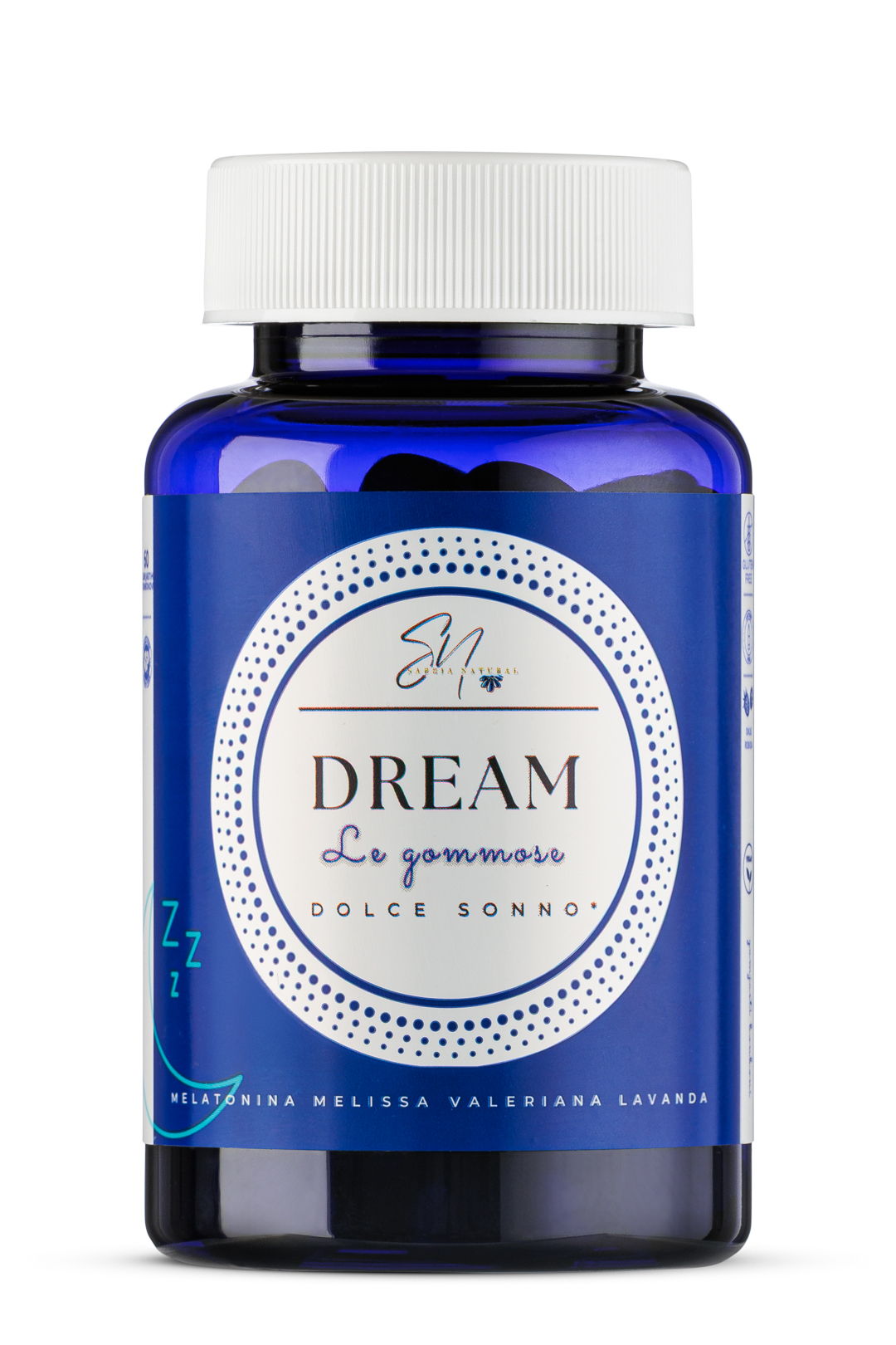 Sabbia Natural - DREAM per favorire la regolarità del sonno - 60 GOMMOSE gusto MORA