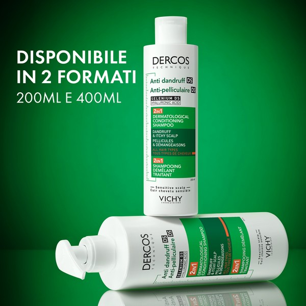 Vichy Dercos Trattamento Antiforfora 2in1 Shampoo+Balsamo 400ml Vichy Dercos Trattamento Antiforfora 2in1 Shampoo+Balsamo 400ml
