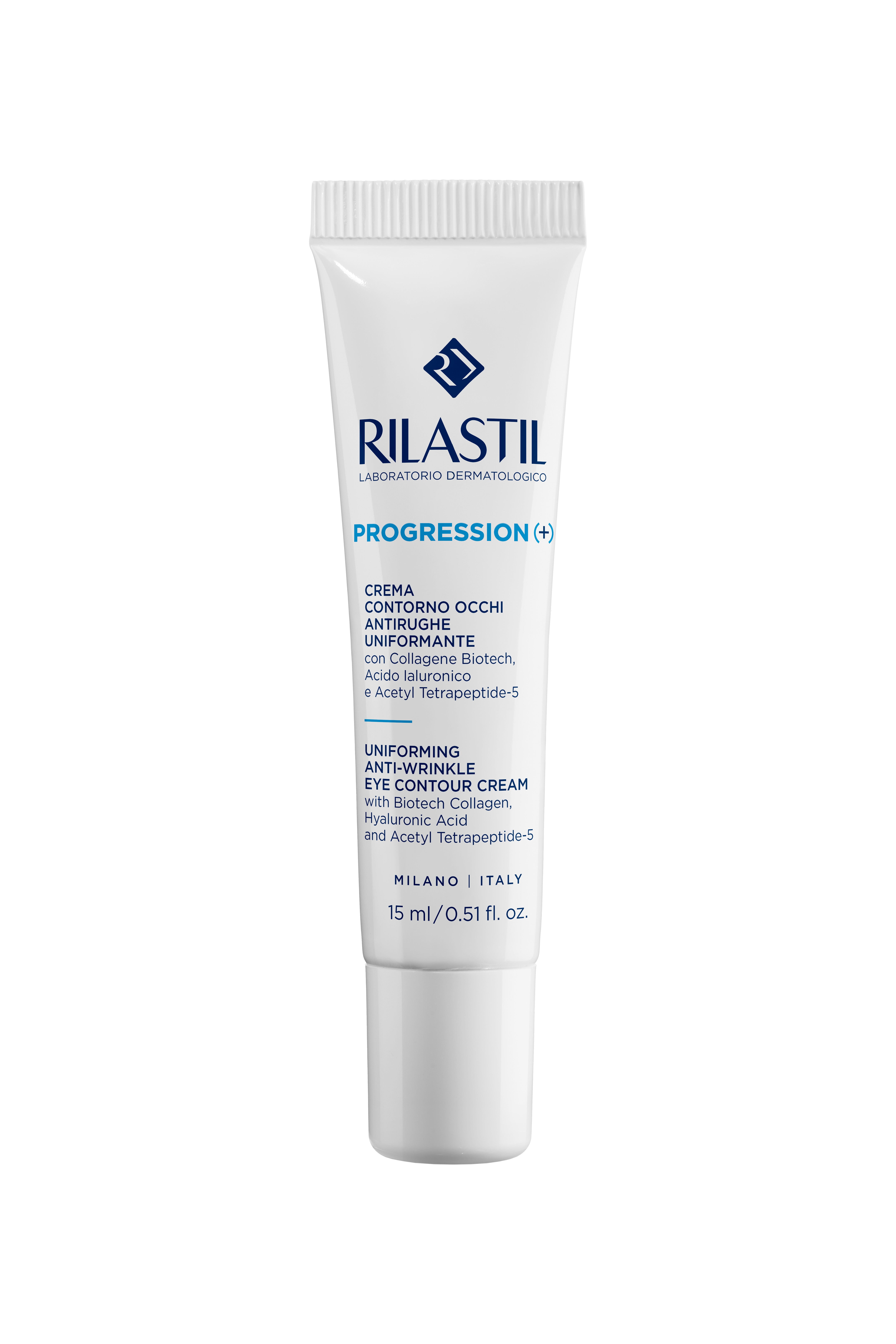 Rilastil Progression(+) - Crema Contorno Occhi Antirughe E Uniformante 15 ml
