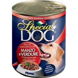 SPECIAL DOG CANE MANZO VERDURE 720GR (lattina)