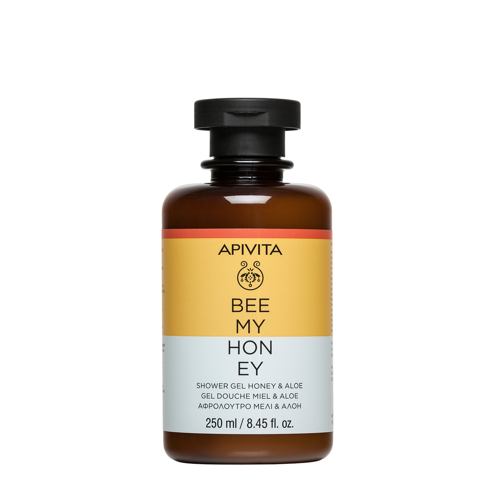 Apivita Bee My Honey - Gel Doccia Detergente Delicato Con Aloe E Miele 250 ml