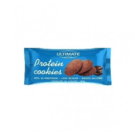 ULTIMATE PROTEIN COOKIES CACAO biscotti 40% di proteine ULTIMATE PROTEIN COOKIES CACAO biscotti 40% di proteine