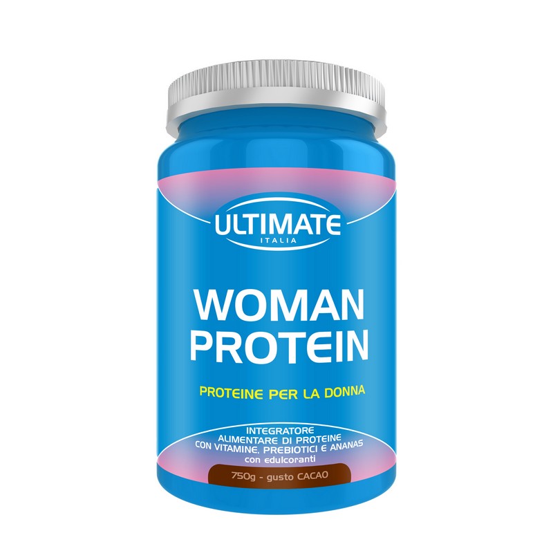 Ultimate Italia Woman Protein Gusto Cacao - Proteine Per La Donna In Polvere 750 g
