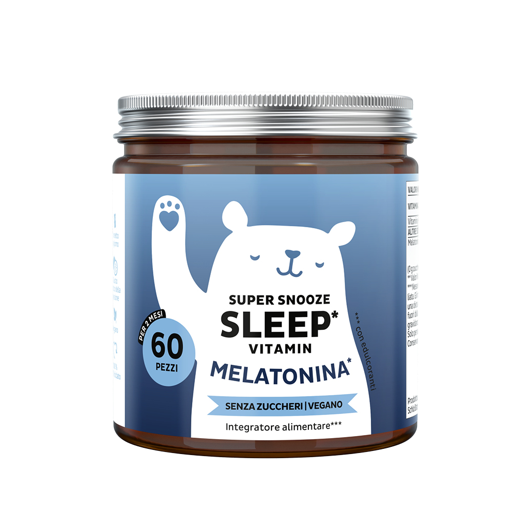 Bears With Benefits - Super Snooze Sleep Vitamin 60 Orsetti - Integratore Per Il Sonno