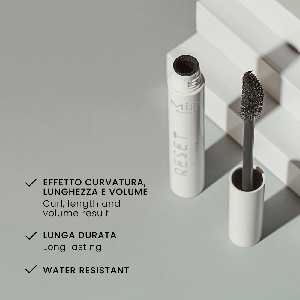 Mia Makeup - Reset - Mascara Incurvante E Volumizzante