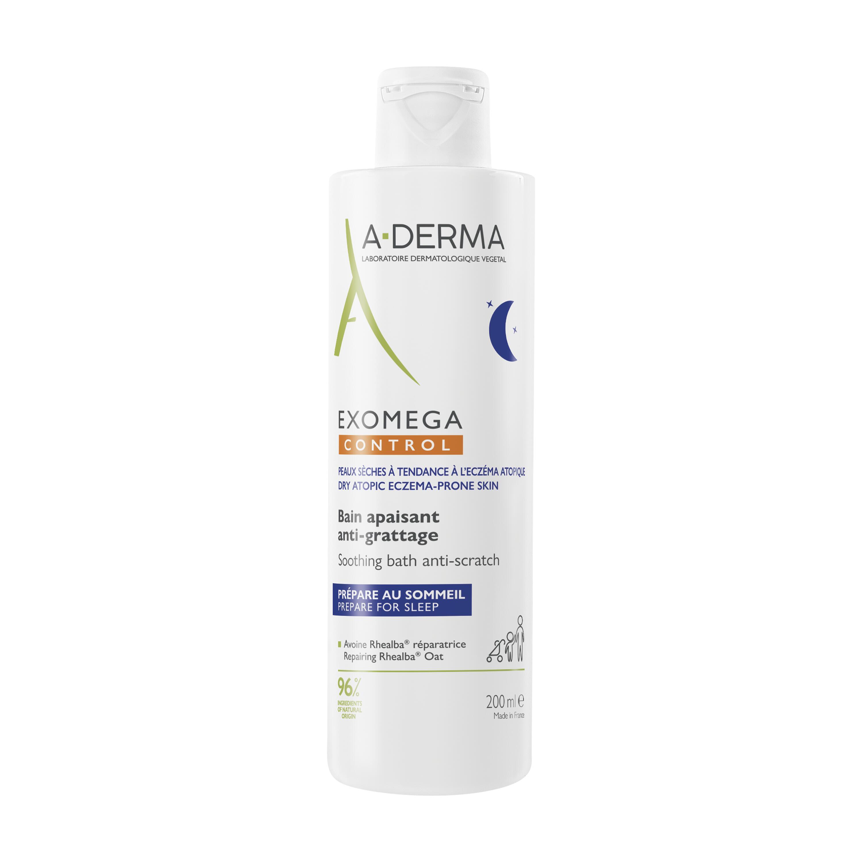 A-Derma Exomega Control - Bagno Lenitivo Anti-Grattage Per Pelle A Tendenza Atopica 200 ml