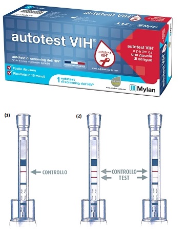 Autotest VIH Screening dell'HIV 1 test Autotest VIH Screening dell'HIV 1 test