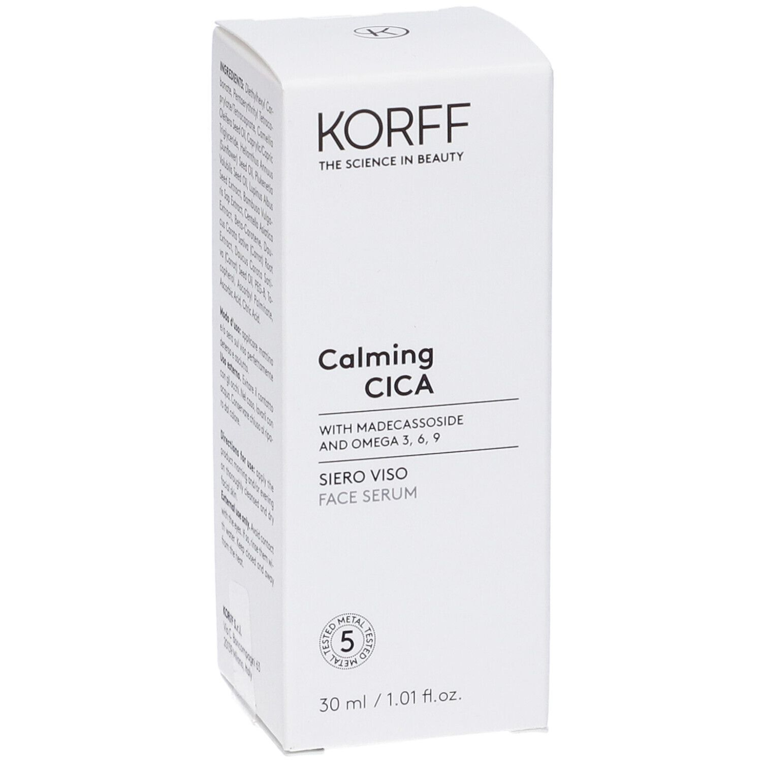KORFF SIERO CALMING CICA 30ML