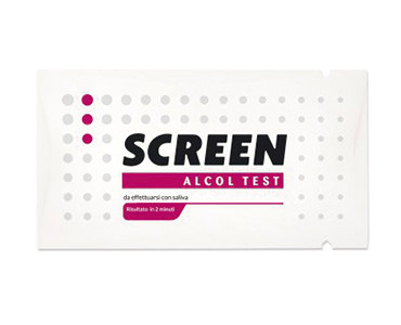 Screen Alcol Test Saliva Monouso
