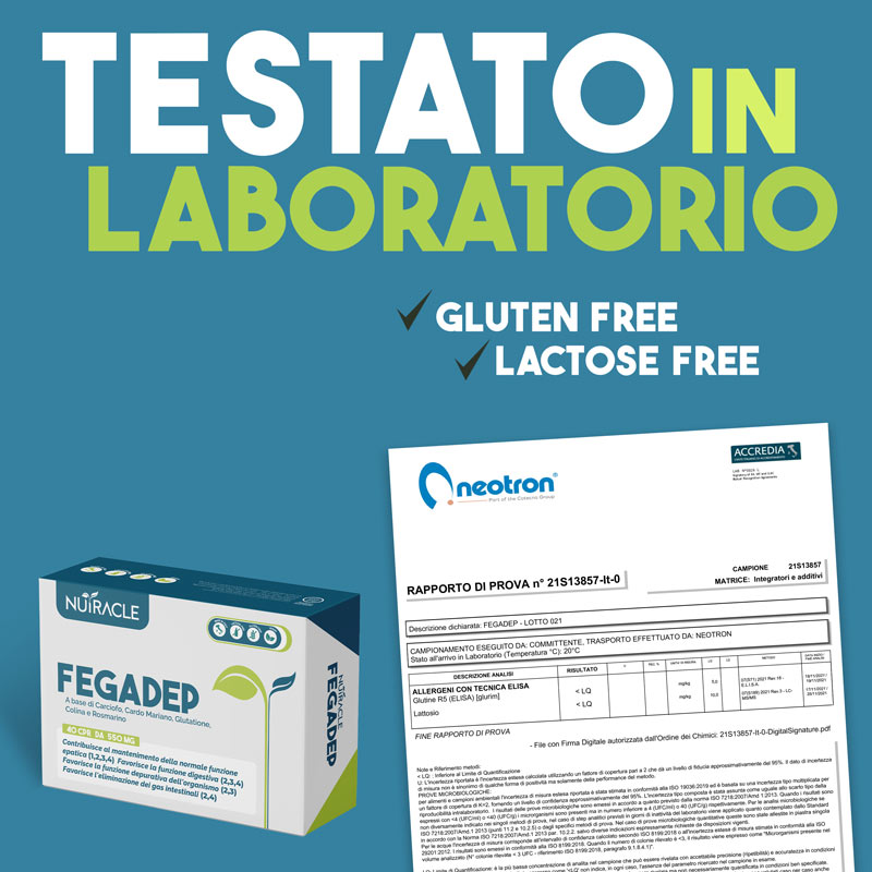 Nutracle Fegadep 40 Compresse - Integratore Per La Funzionalità Epatica
