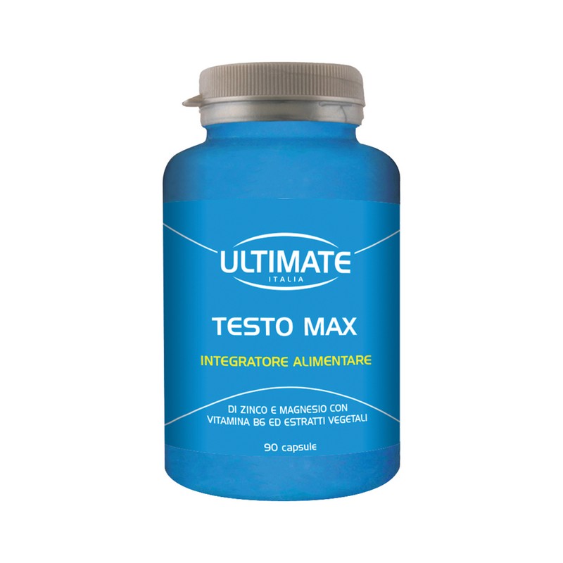 Ultimate Italia Testo Max 90 Capsule - Integratore Di Zinco E Magnesio