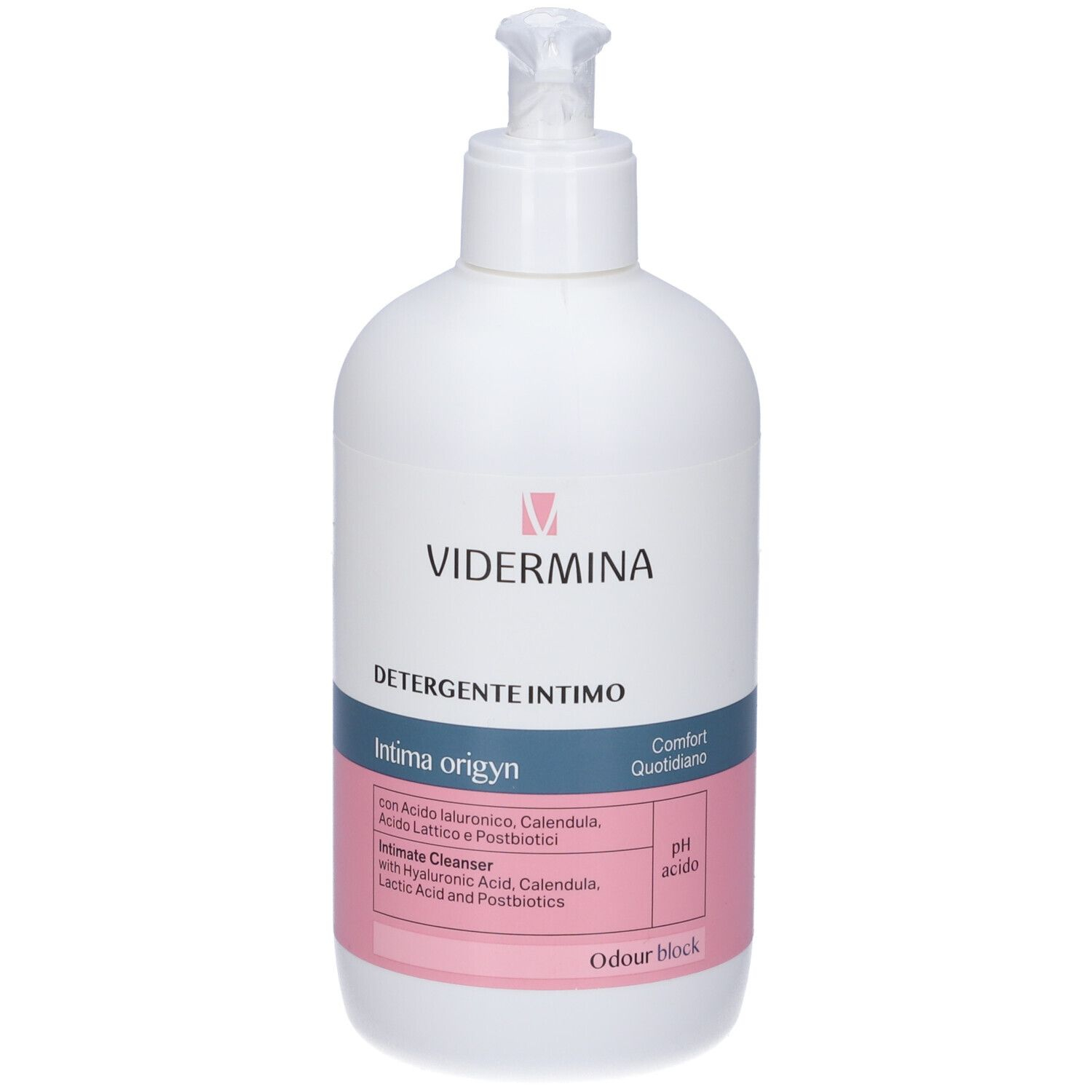 Vidermina Intima Dermodetergente Intimo Con Dispenser 500 Ml