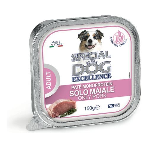 SPECIAL DOG CANE EXCELLENCE MONOPROTEICO ADULT PATE' SOLO MAIALE 150GR (vaschetta)