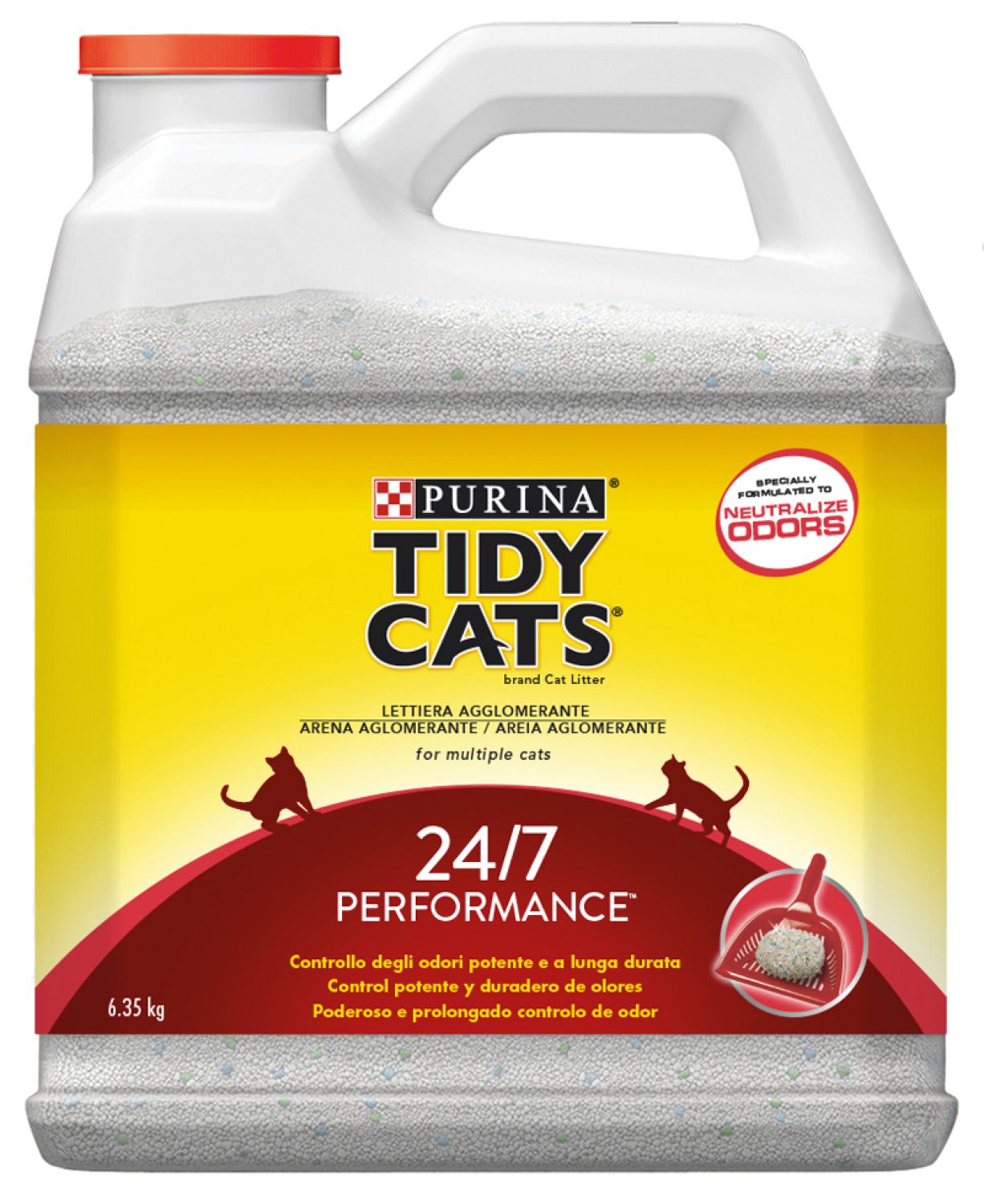 NESTLE' PURINA LETTIERA GATTO TIDY CATS 24/7 PERFORMANCE 6,35KG