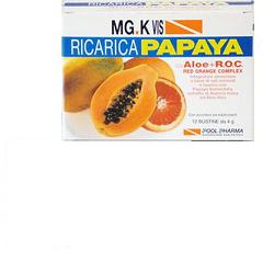 Mg.K Vis Ricarica Papaya Integratore Sistema Immunitario 12 Bustine Mg.K Vis Ricarica Papaya Integratore Sistema Immunitario 12 Bustine