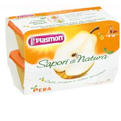 Plasmon Omogeneizzati Di Frutta Sapori Di Natura Alla Pera 4x100 g +4m Plasmon Omogeneizzati Di Frutta Sapori Di Natura Alla Pera 4x100 g +4m