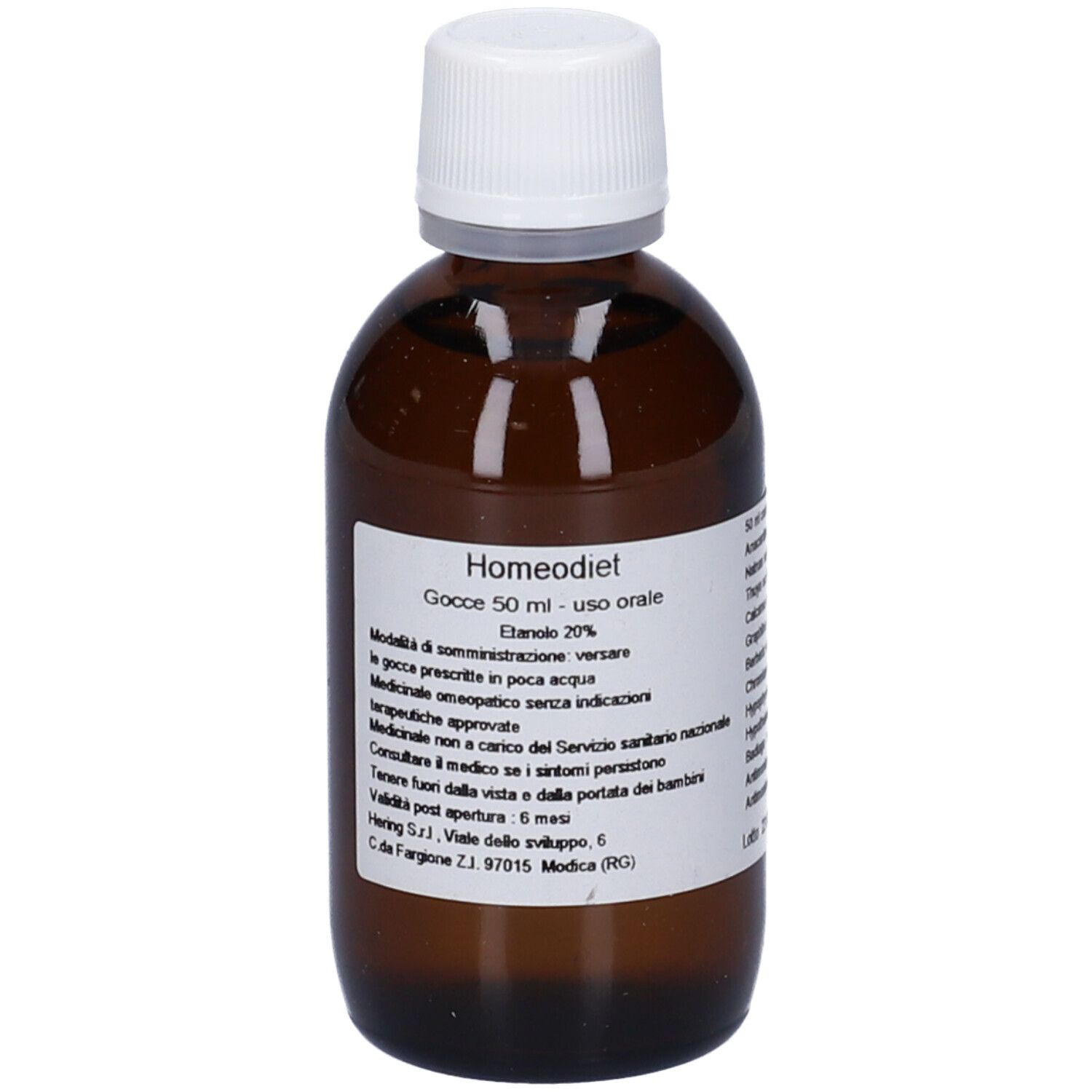 HOMEODIET 50ML GTT