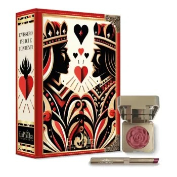 Euphidra Cofanetto di Natale E Vissero Felici e Contenti - Lip couture desir + Blush bonne mine desir 5 g