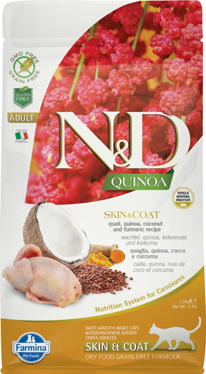 N&D Q FEL SK&CO QUAIL AD 1,5KG